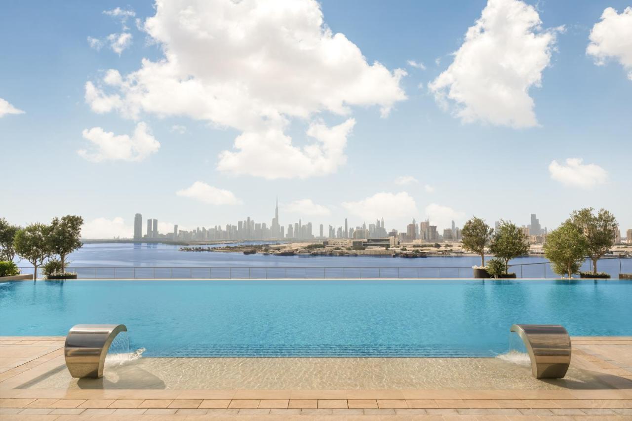 Address Creek Harbour Hotel ดูไบ ภายนอก รูปภาพ View of Dubai from the pool